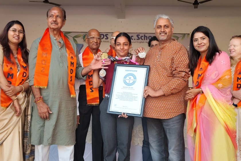 🌟 Guiness World Record by MDS Student! 🌟